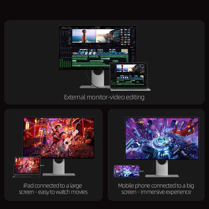 mfish Thunderbolt Charging Cable (USB 4.0, 40Gbps, 240W)