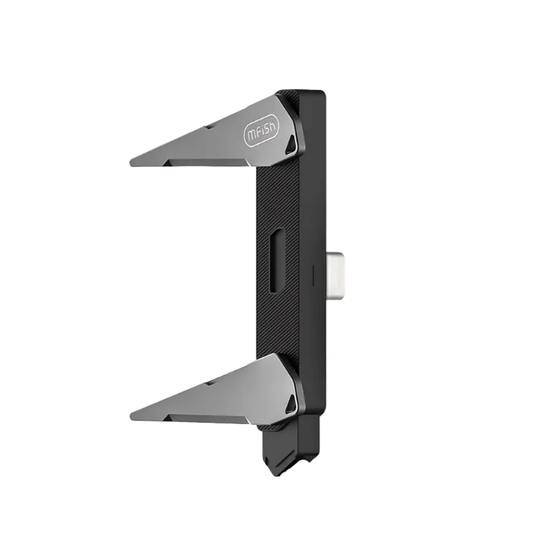 mfish Armored Pterosaur USB-C Cable (240W, T-Shaped, Foldable Built-in Phone Stand)
