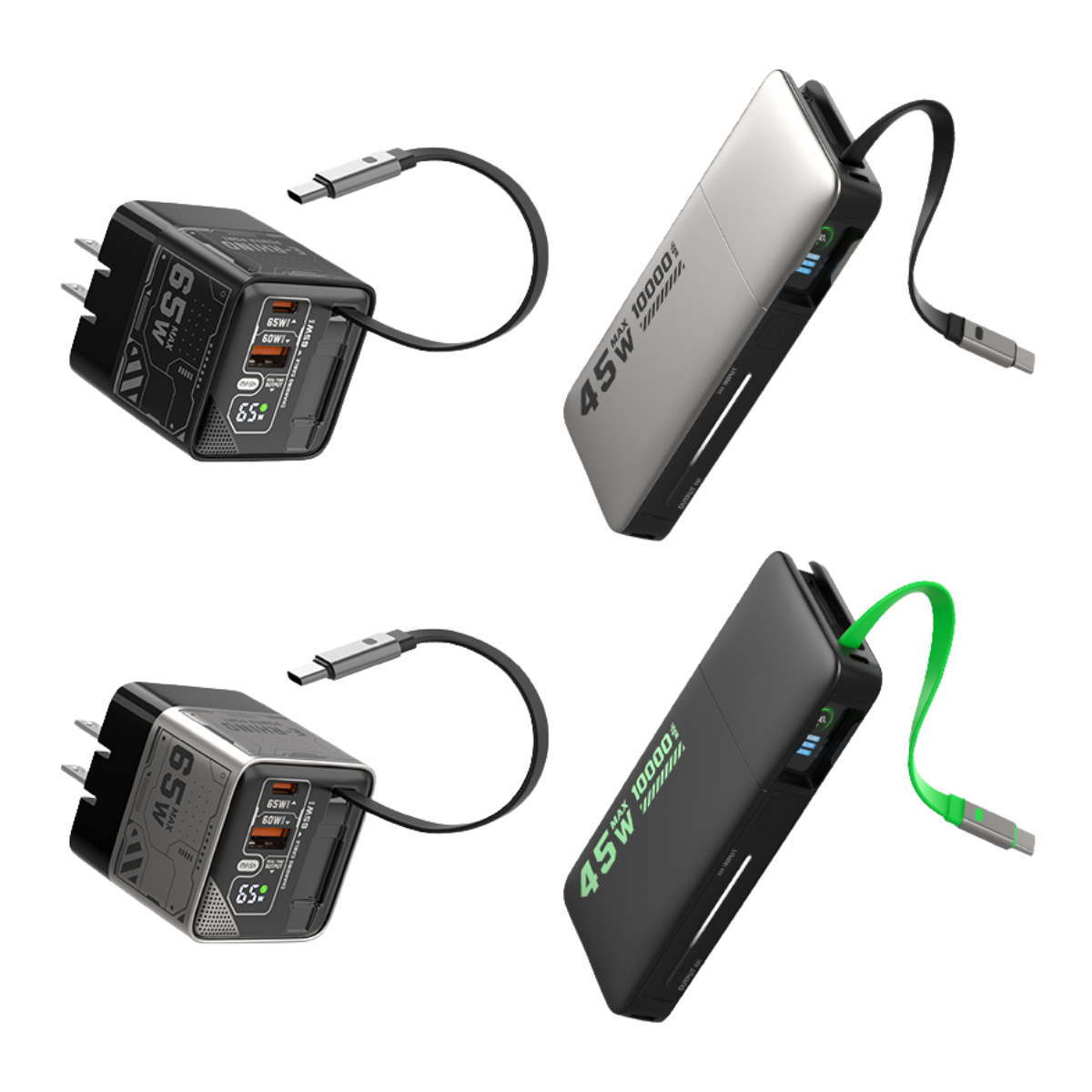 mfish RHINO Ultimate 4-Piece Charging Set