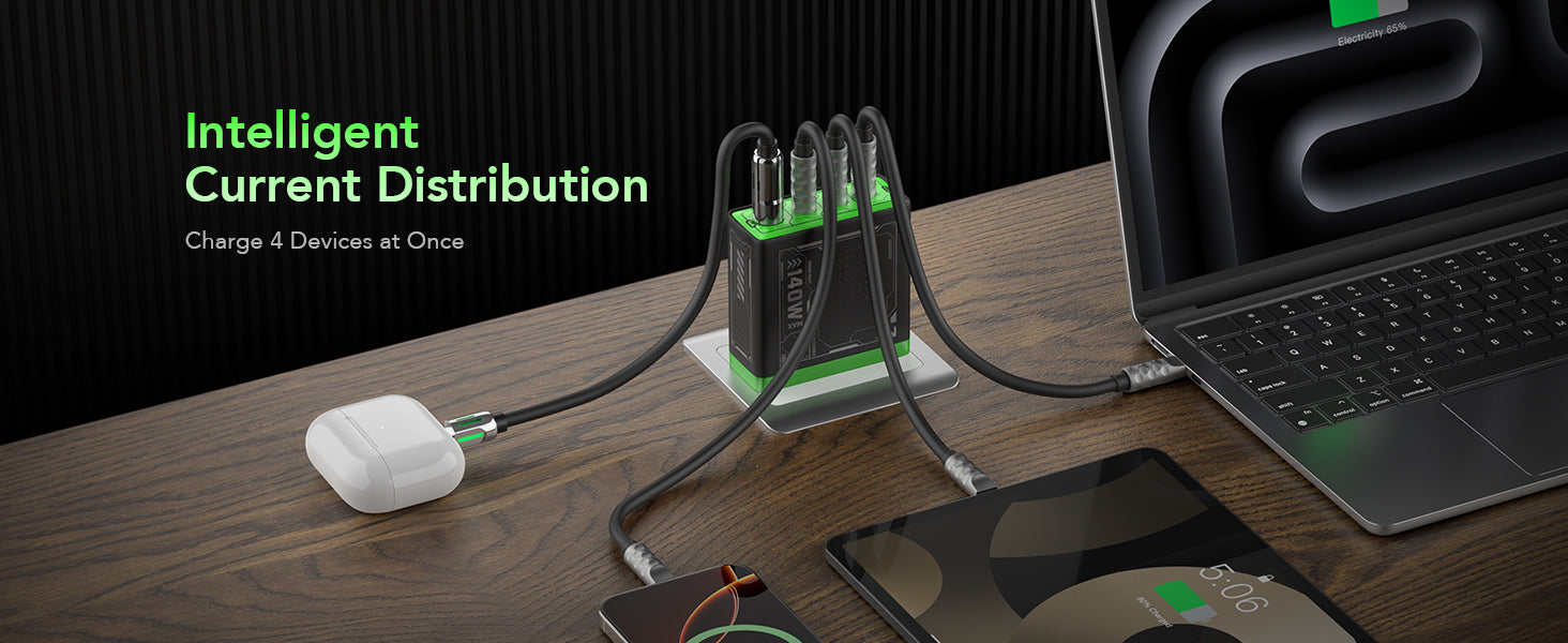 MFish 140W Fast Wall Charger