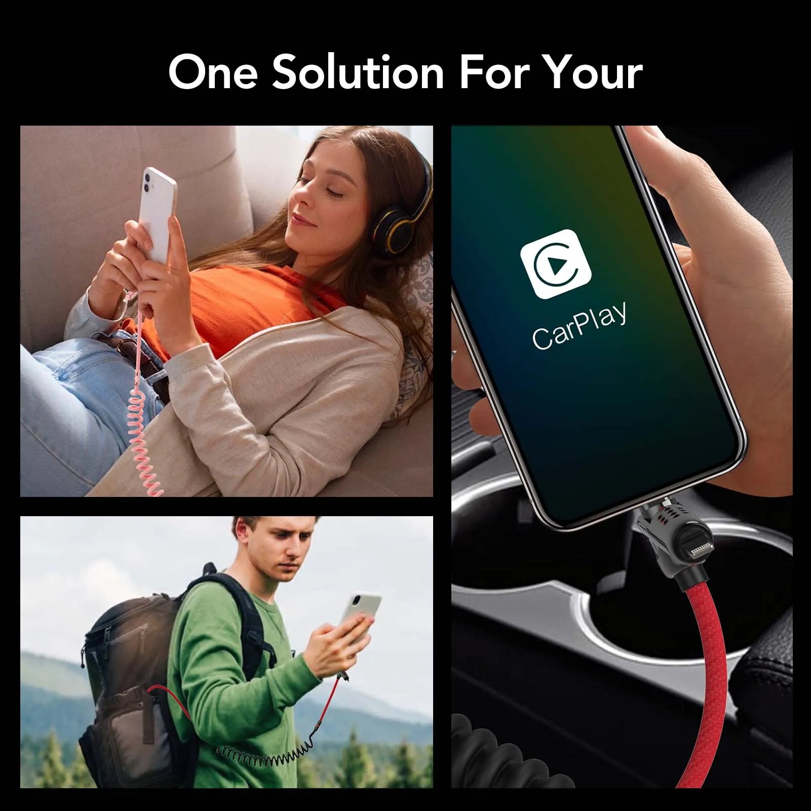 mfish 4-in-1 Charging Cable-Upgraded Ⅷ - mfish