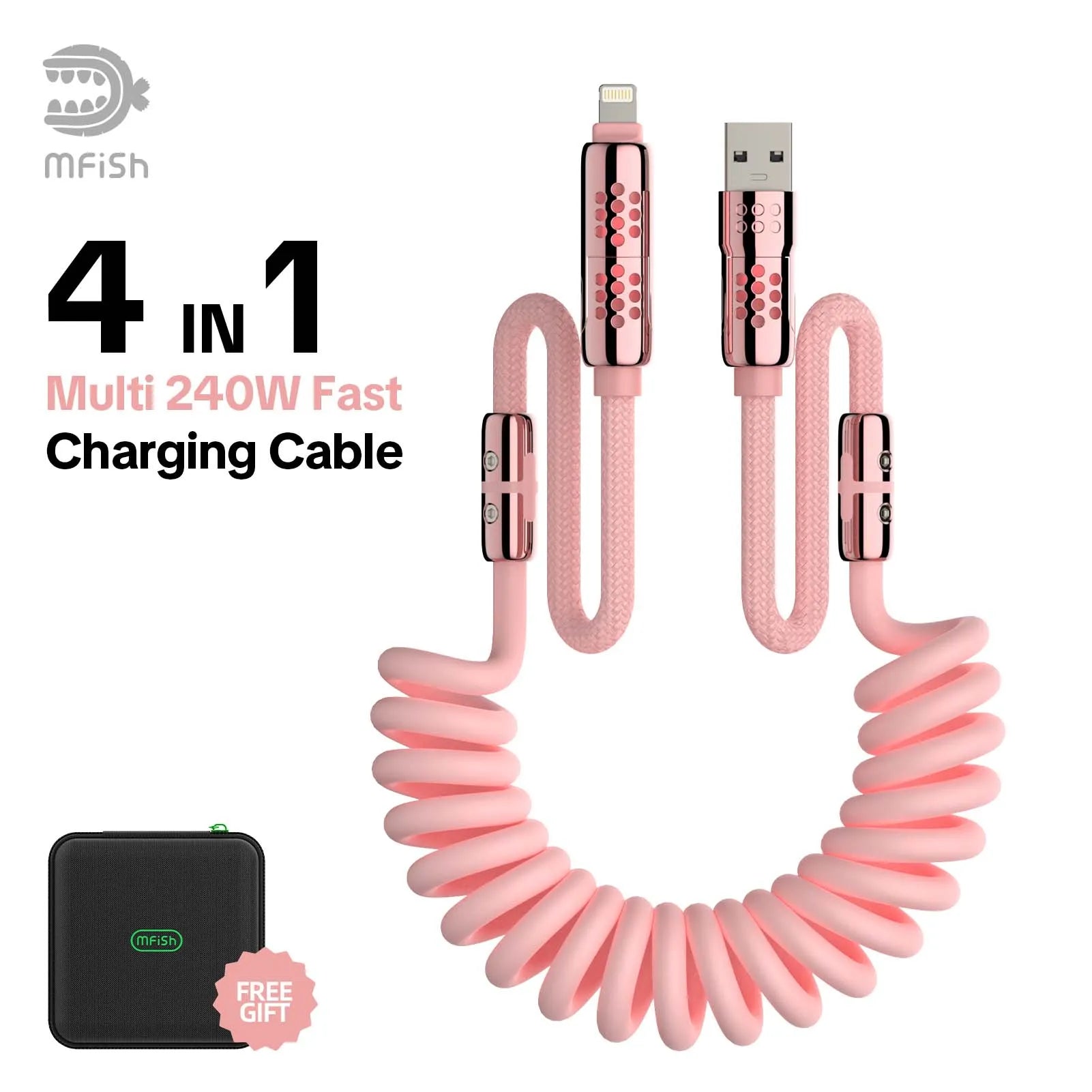 mfish 4-in-1 Charging Cable-Upgraded Ⅷ - mfish