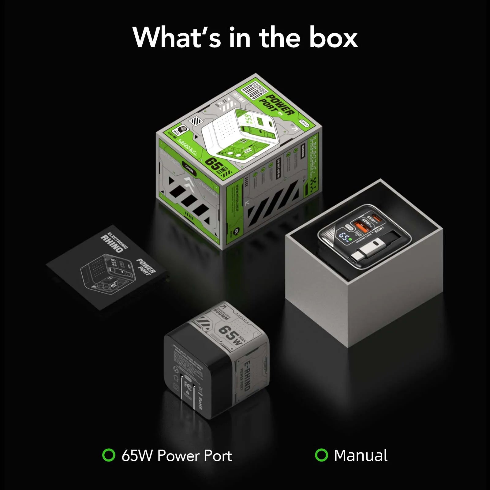 Mfish 65W charger product image