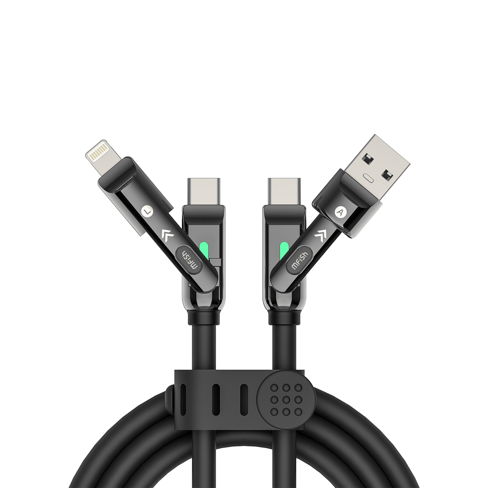 🎁 mfish Armored Dragon 3 Charging Cable (6.6ft, 240W, Liquid Silicone) (100% off)