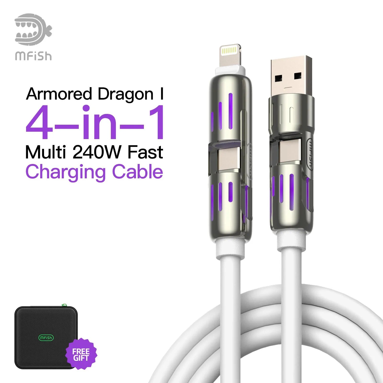 mfish_Armored_Dragon_Charging_Cable-240W-WHITE
