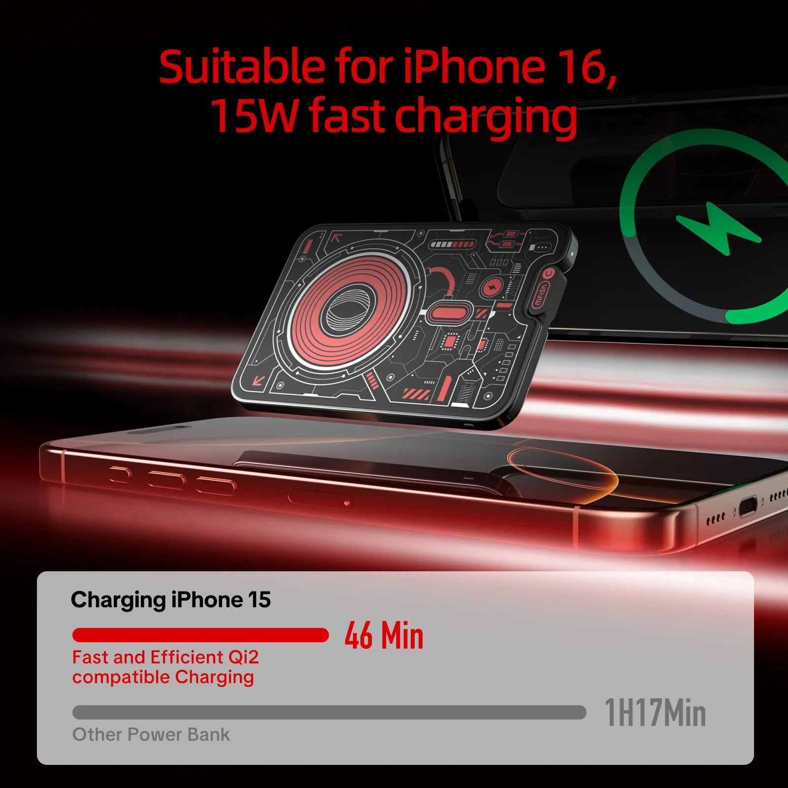 mfish E-Monster 5000mAh Ultra-Thin Wireless Power Bank-02