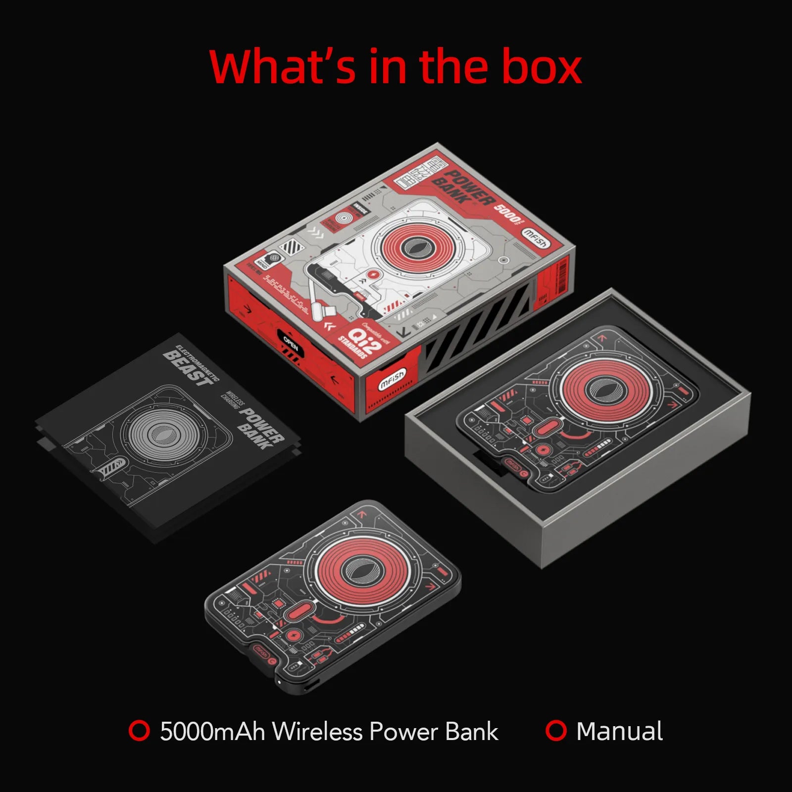 mfish E-Monster 5000mAh Ultra-Thin Wireless Power Bank-07