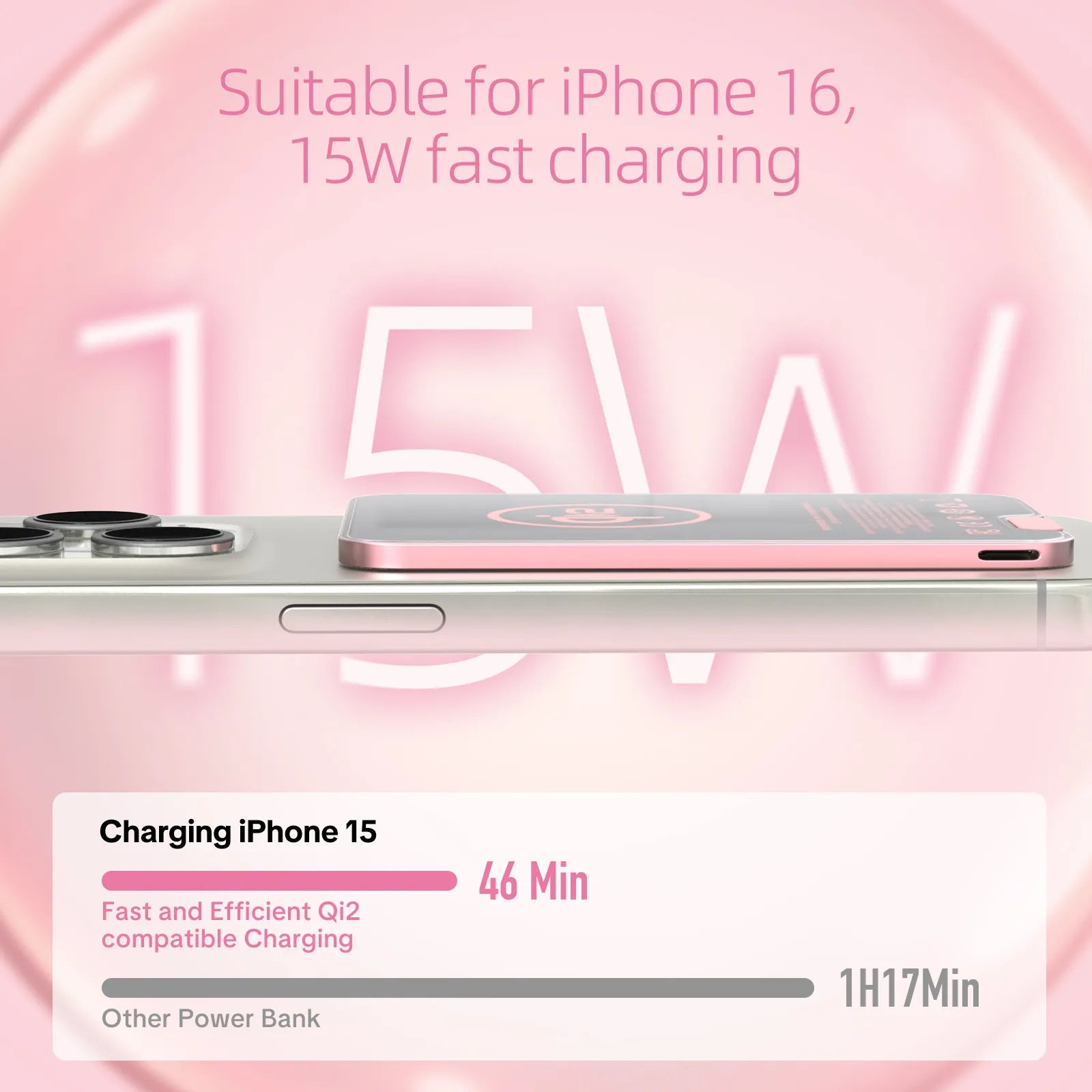 mfish E-Monster Magic Mirror 5000mAh Ultra-Thin Wireless Power Bank 03