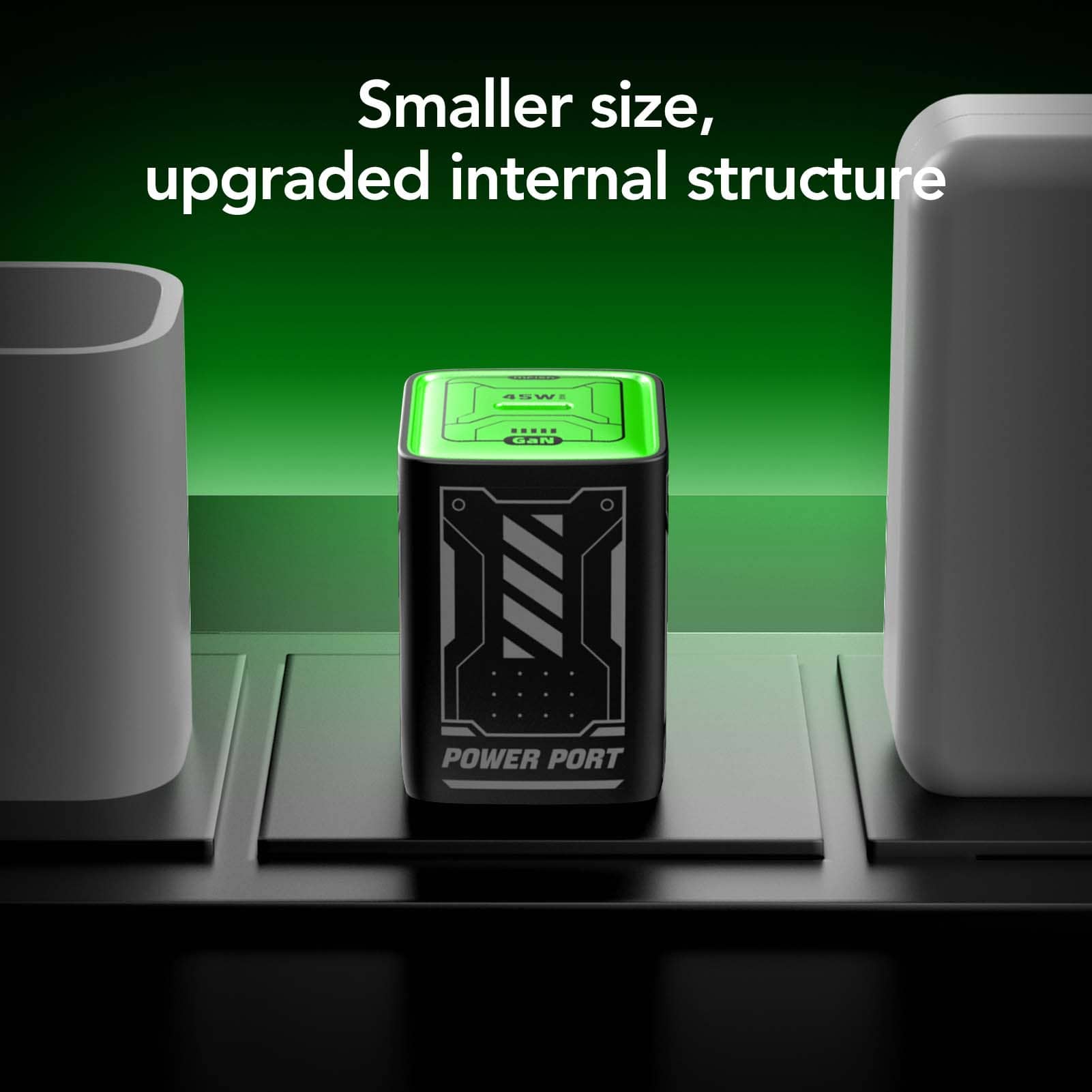 mfish E-RHINO Jr Charger (45W, Foldable)