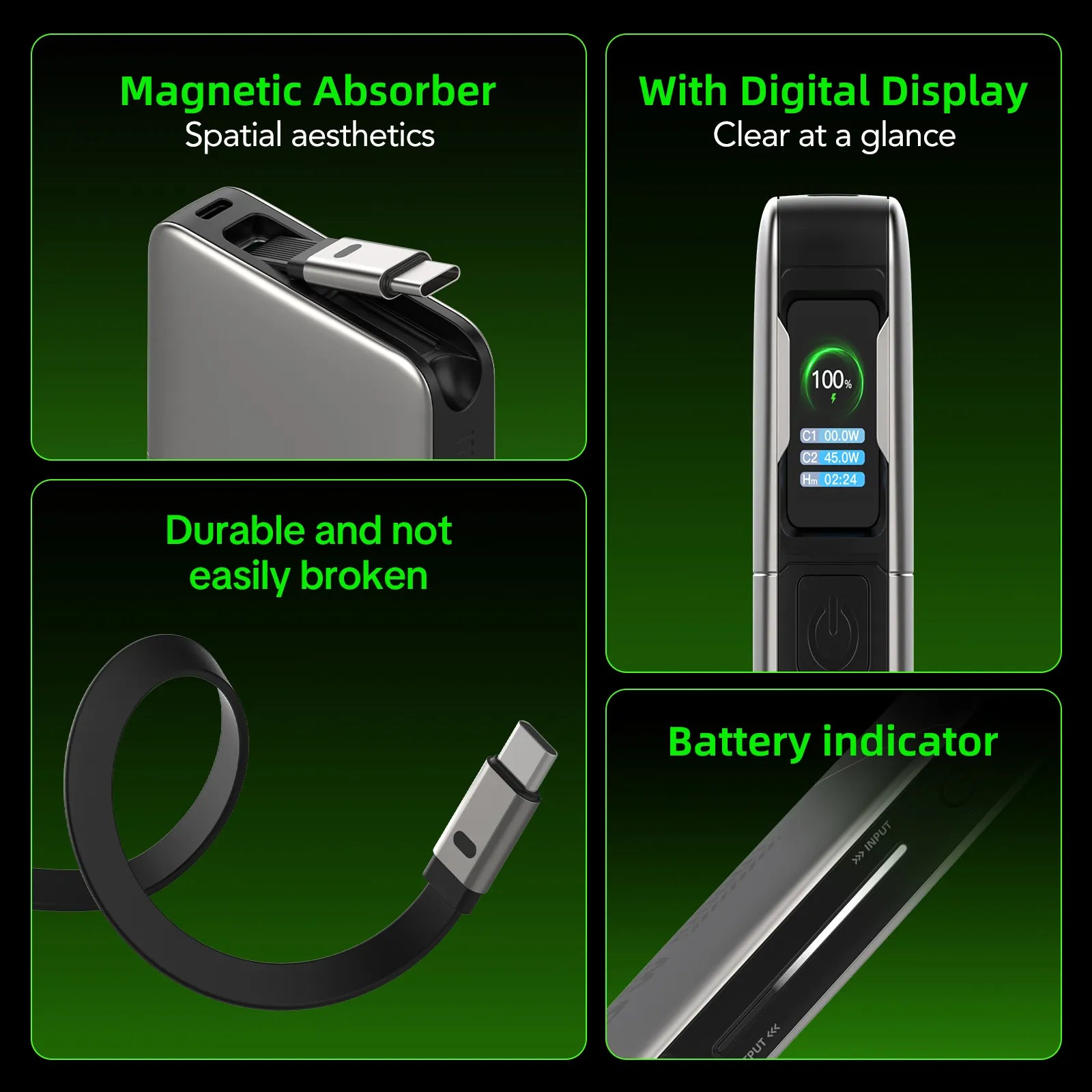 mfish E-RHINO 45W Power Bank - mfish