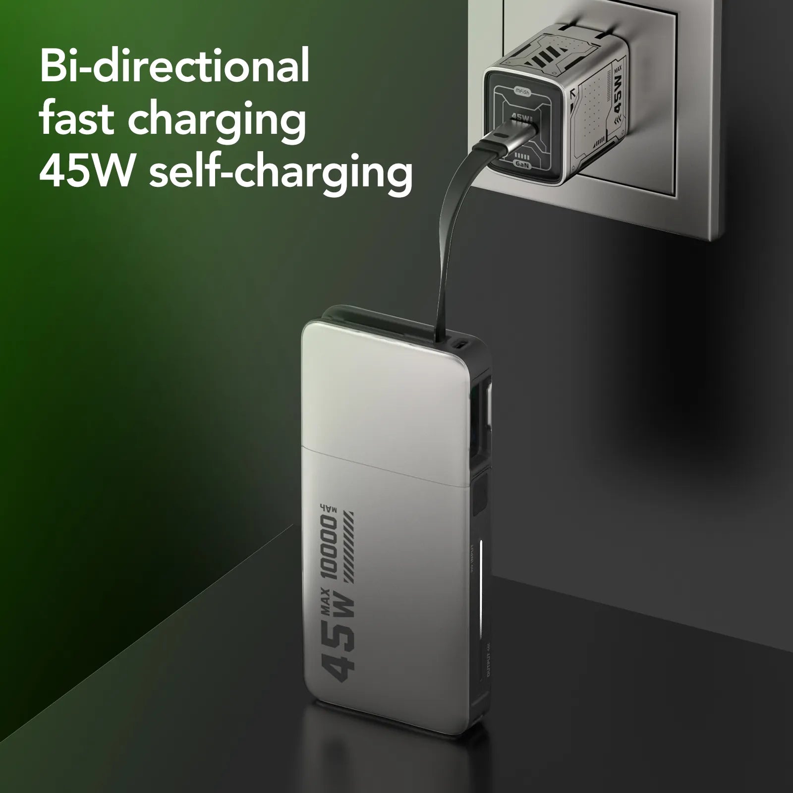 mfish E-RHINO 45W Power Bank - mfish