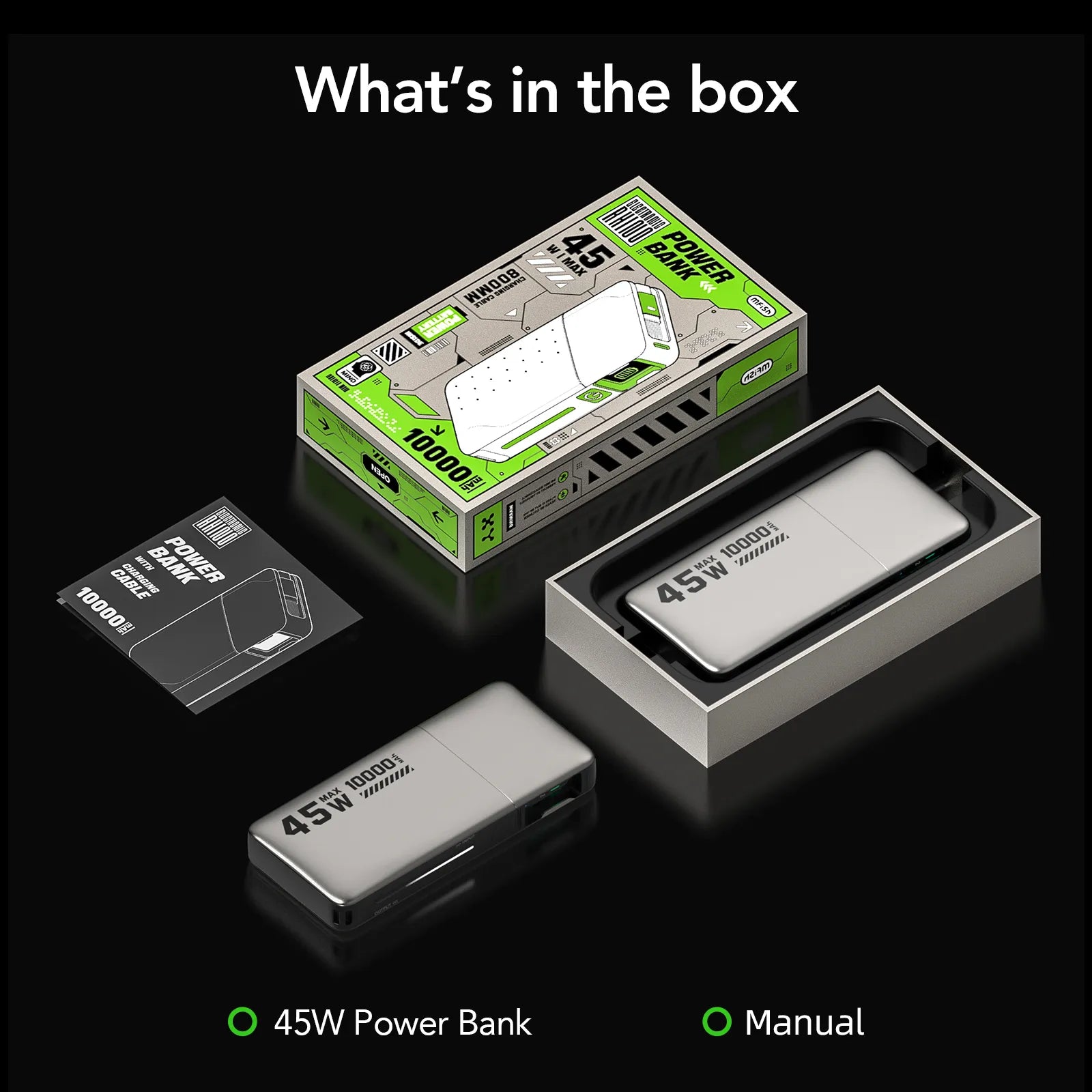 mfish E-RHINO 10000mAh Power Bank 10