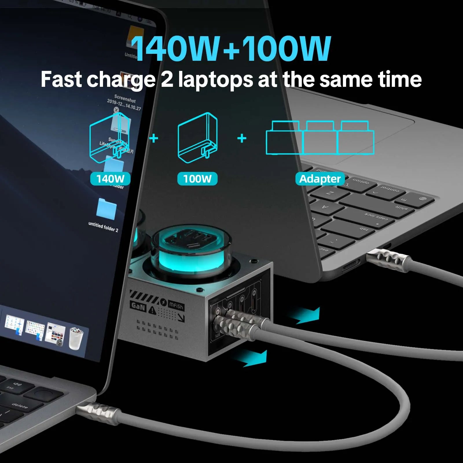 mfish E-Tank GaN 240W Power Station-03