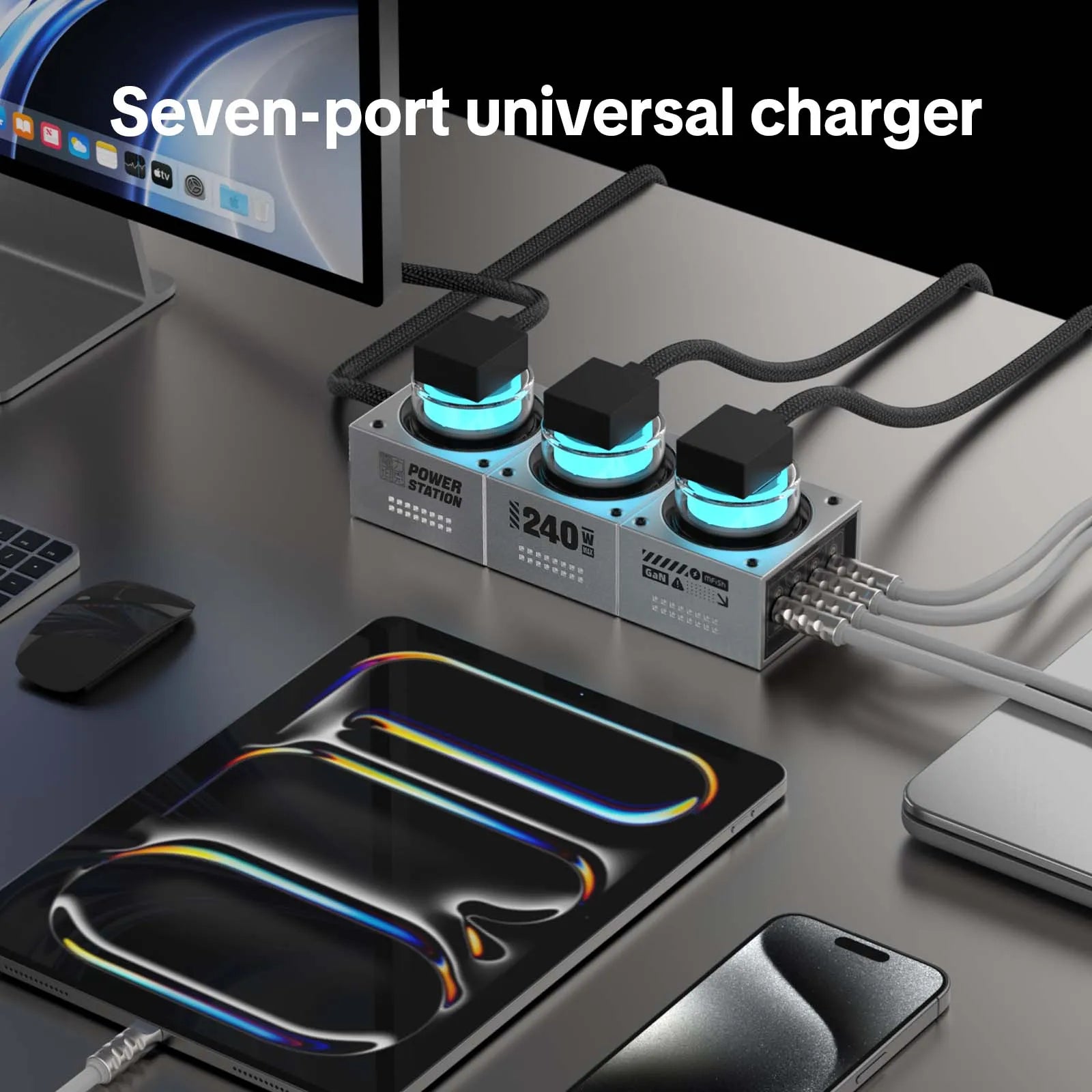 mfish E-Tank GaN 240W Power Station-06