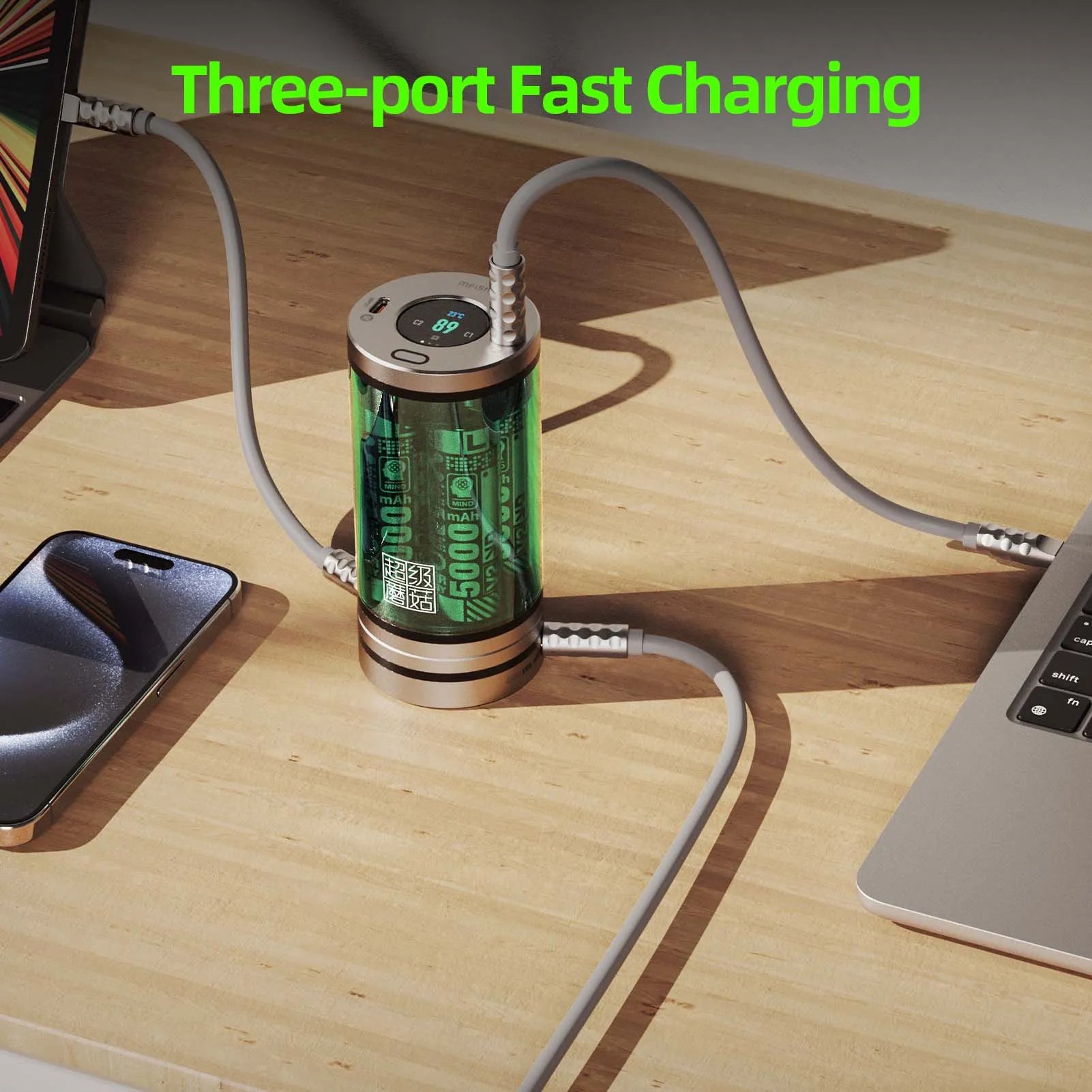 mfish Super Mushroom 40000mAh Modular Power Bank-05