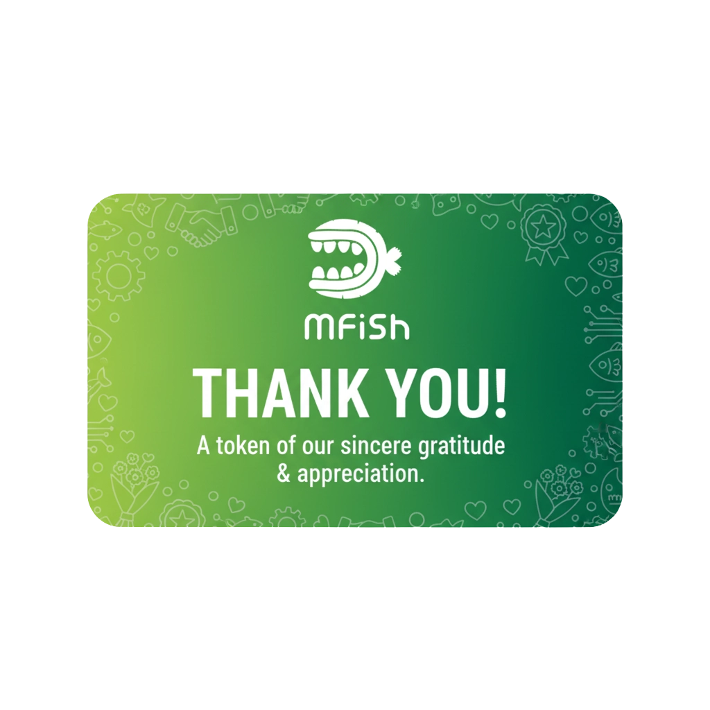 mfish Gift Card – Perfect for Every Occasion