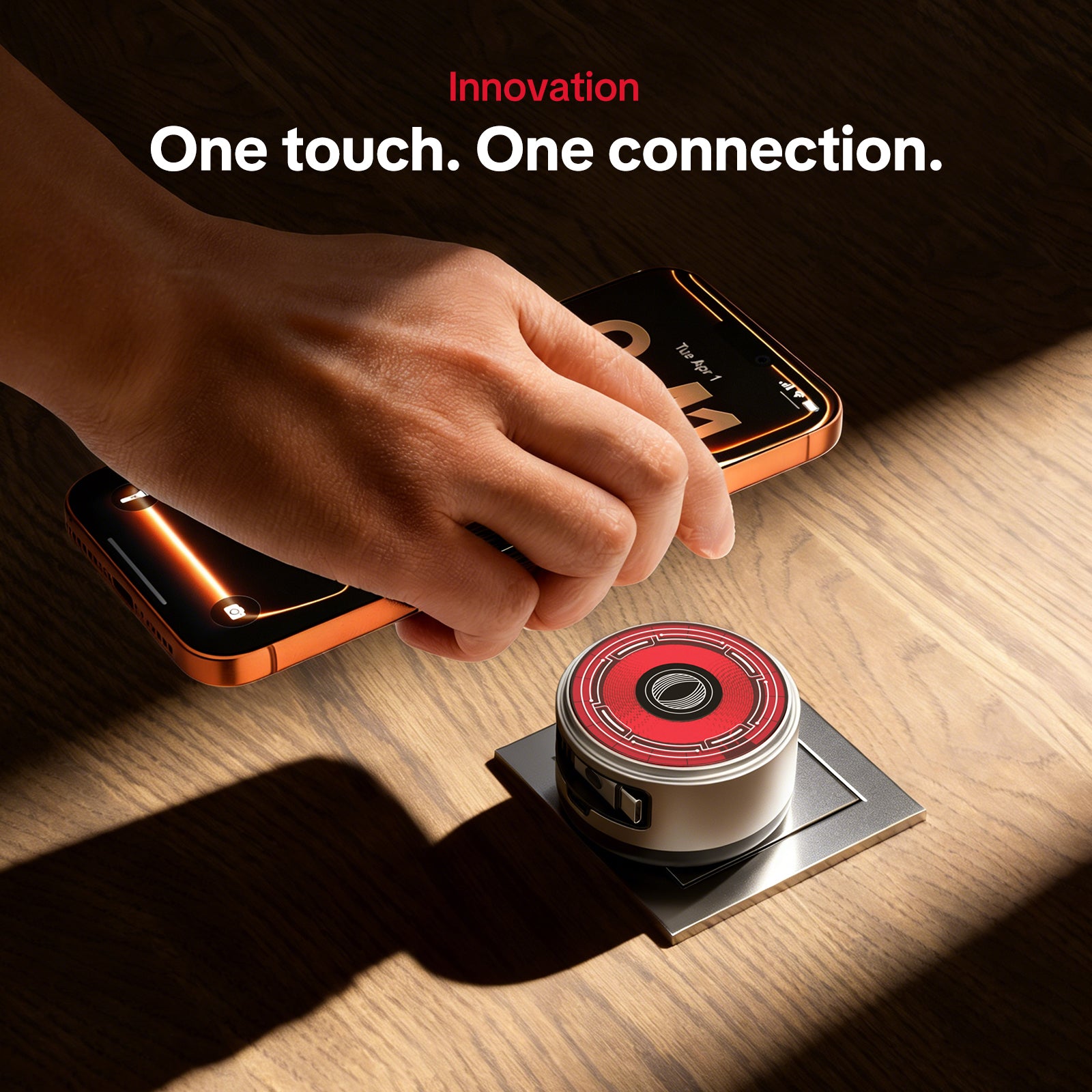 mfish E-Monster 3-in-1 Charger(65W, Wireless Charging, Built-in Retractable Cable)