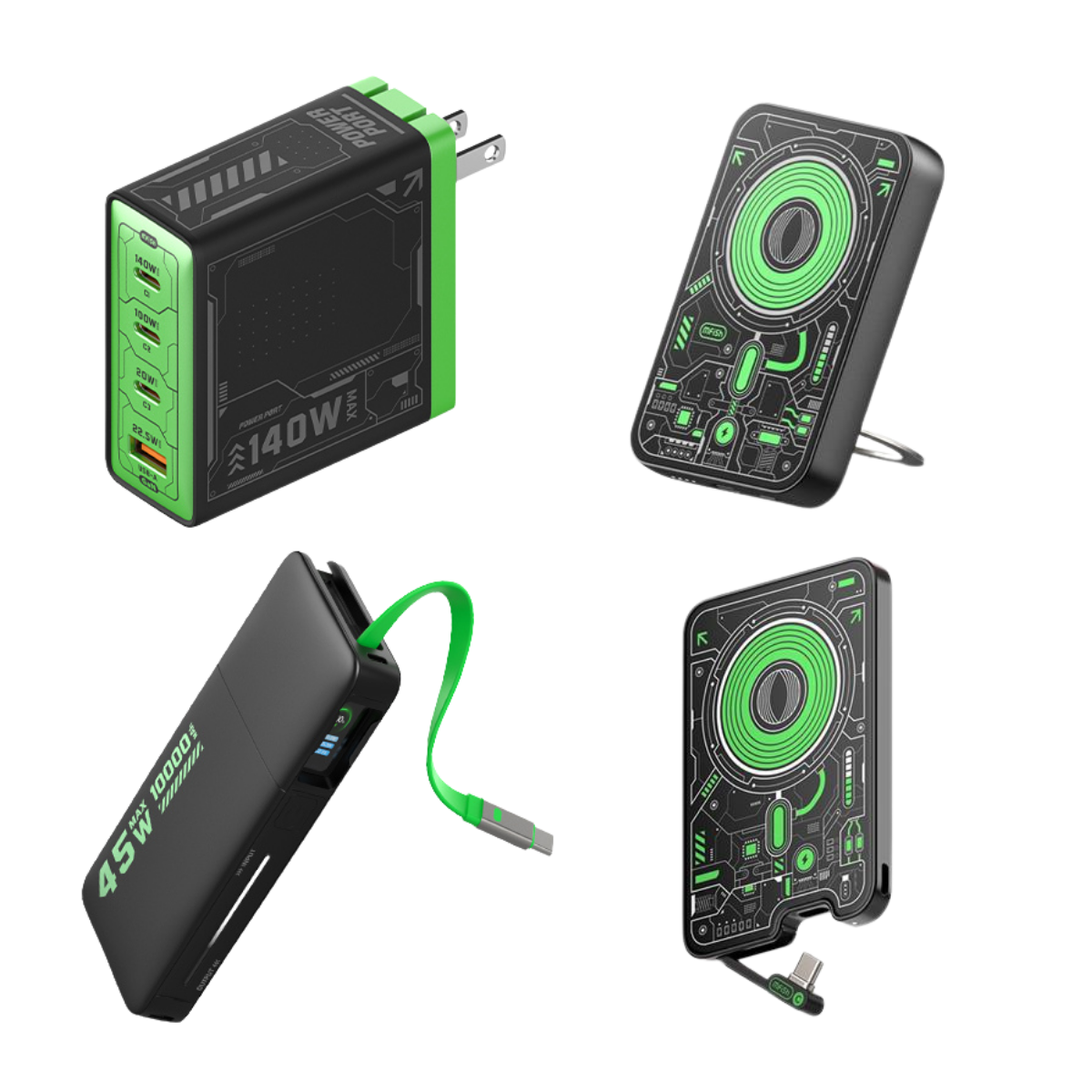 mfish RHINO Ultimate 4-Piece Charging Set