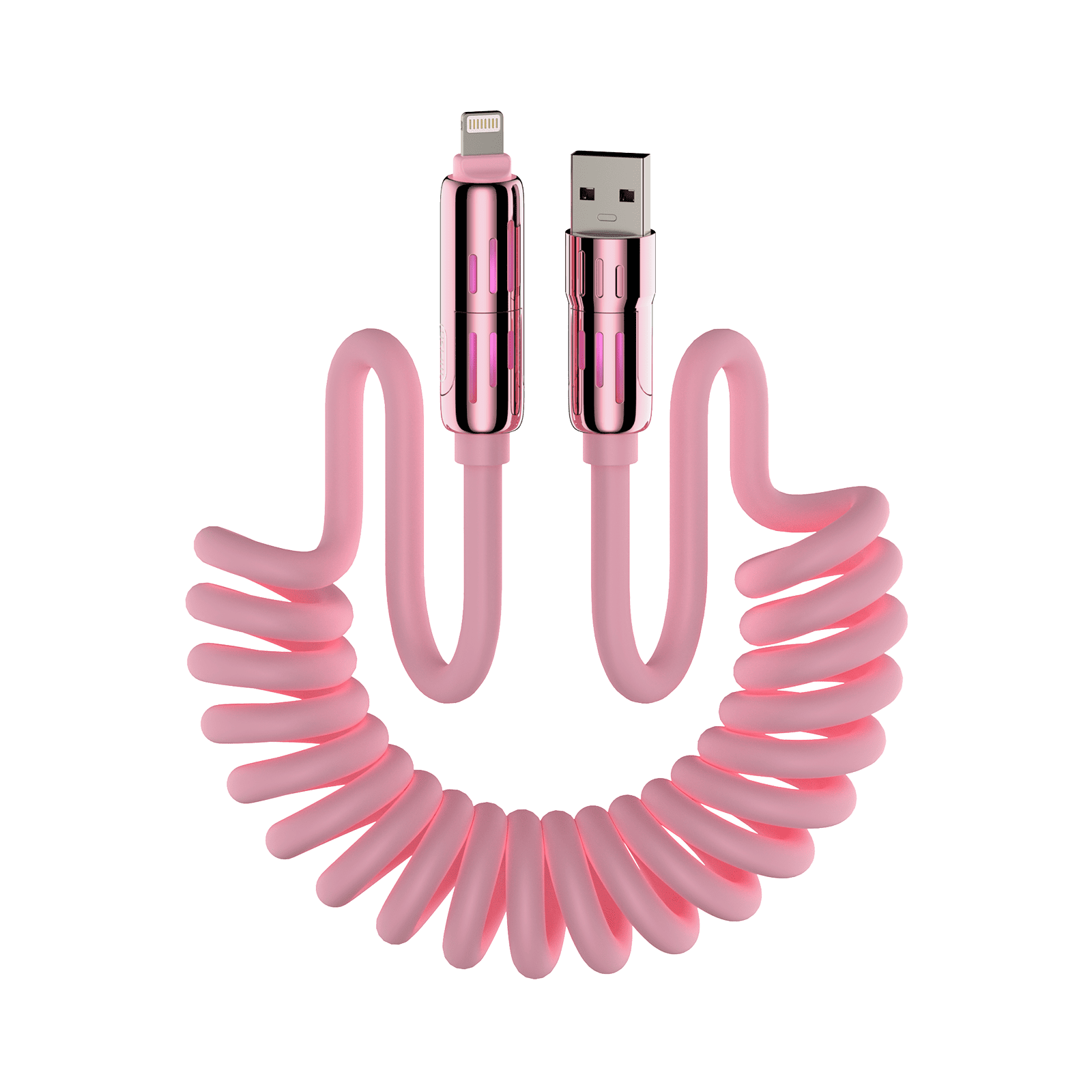 mfish Armored Dragon 1 Charging Cable (Coiled, Liquid Silicone)