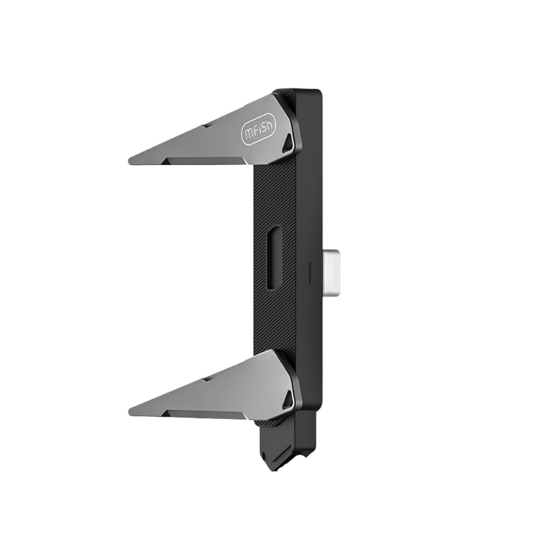 mfish Armored Pterosaur USB-C Cable (240W, T-Shaped, Foldable Built-in Phone Stand)