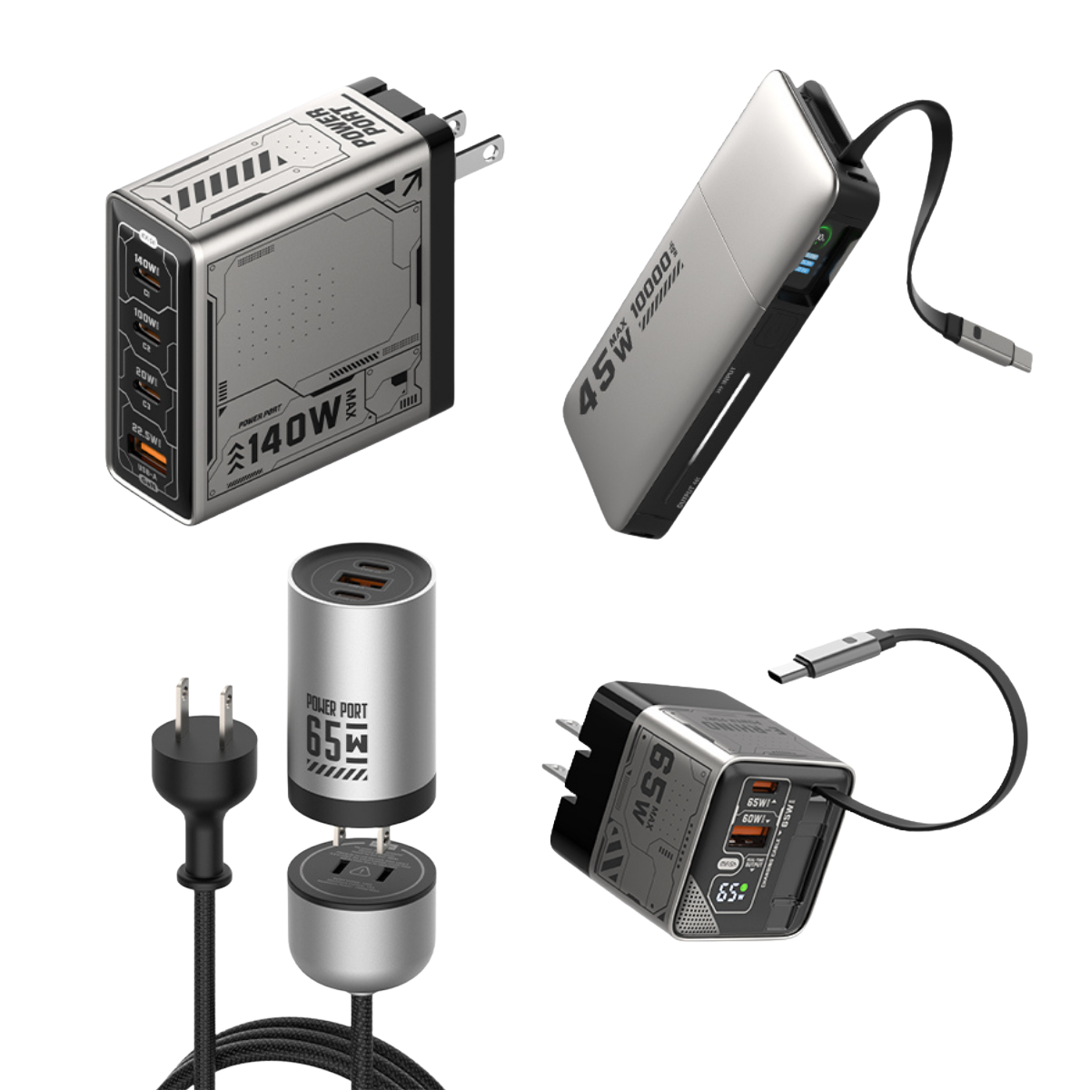 mfish RHINO Ultimate 4-Piece Charging Set