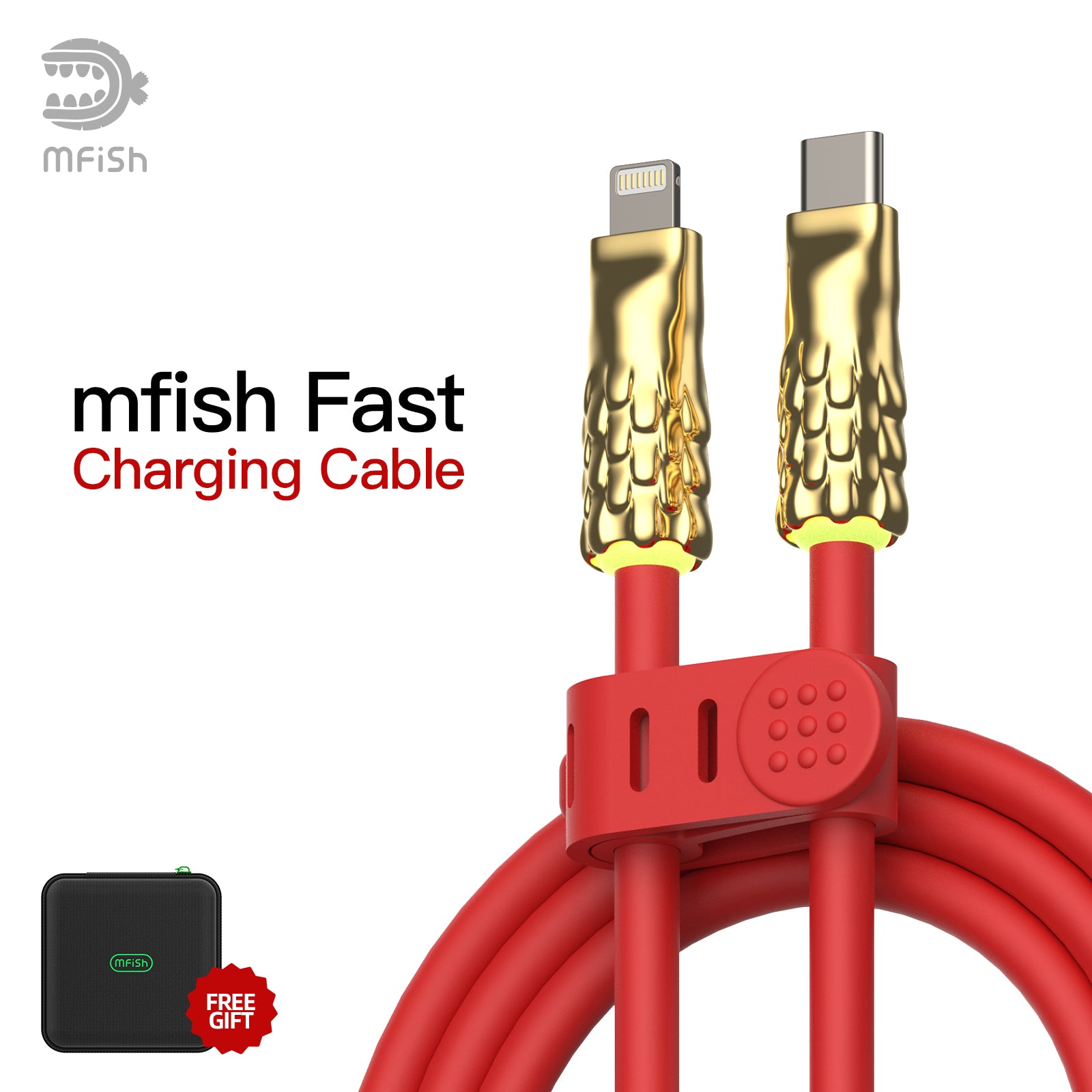 mfish 240W Ultra-soft Fast Charging Cable