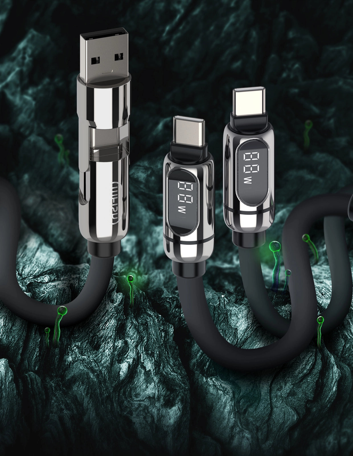 mfish Gemini Dragon 140W Max Dual Type-C Cable