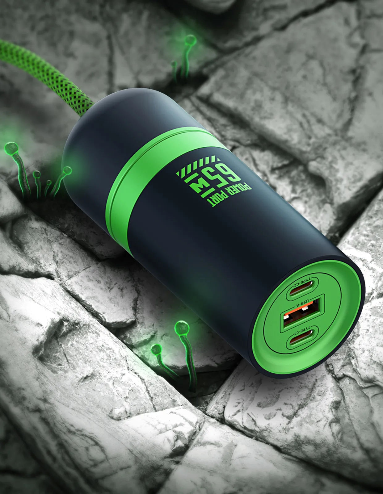 mfish 3-ports 65W Charger - mfish