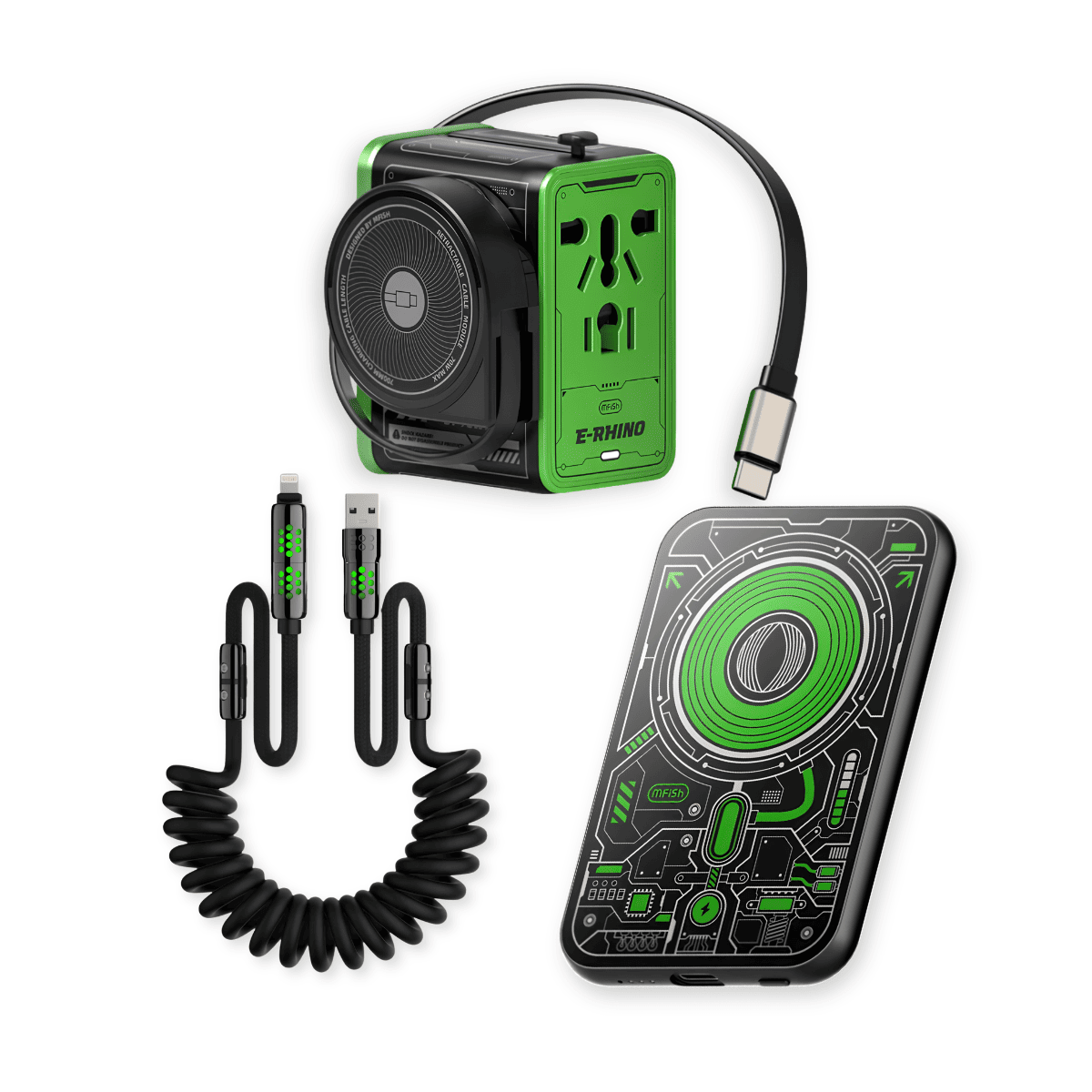 mfish Travel Charging Kit
