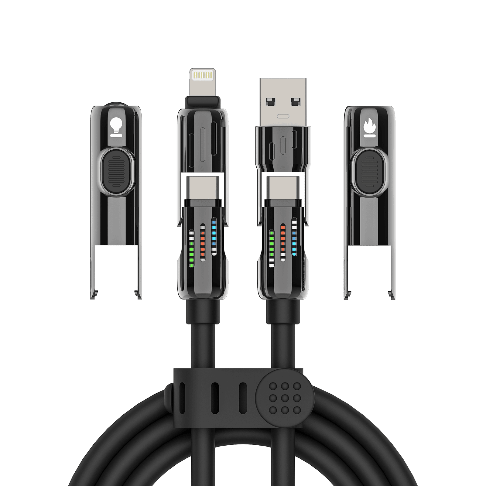 🎁 mfish Armored Dragon 2 Charging Cable (240W, Liquid Silicone) (100% off)