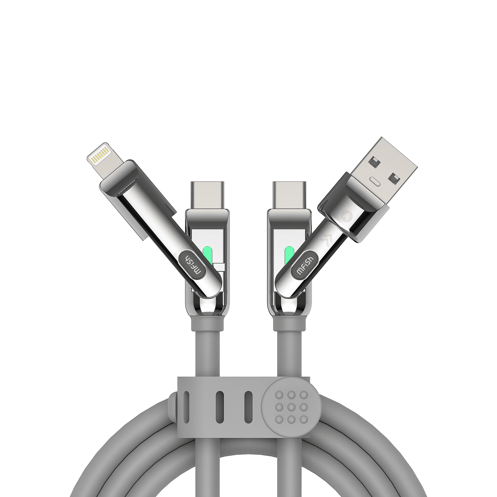 mfish Armored Dragon 3 Ladekabel (2 m, 240 W, Flüssigsilikon)