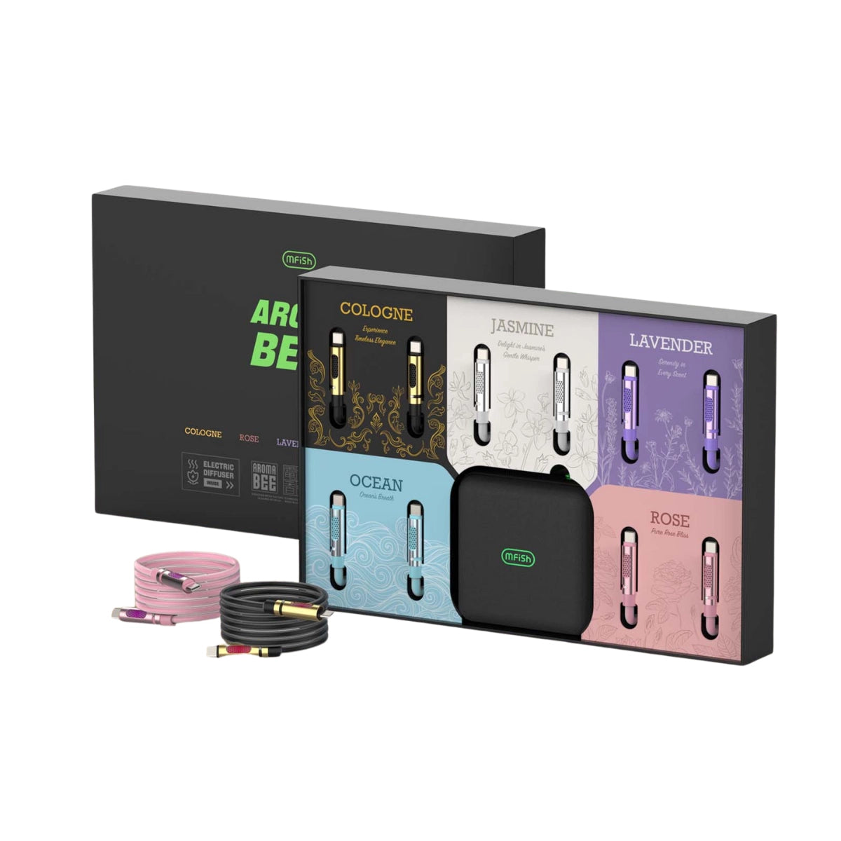 mfish Aroma Bee 5-in-1 Gift Box (240w, USB-C to USB-C)