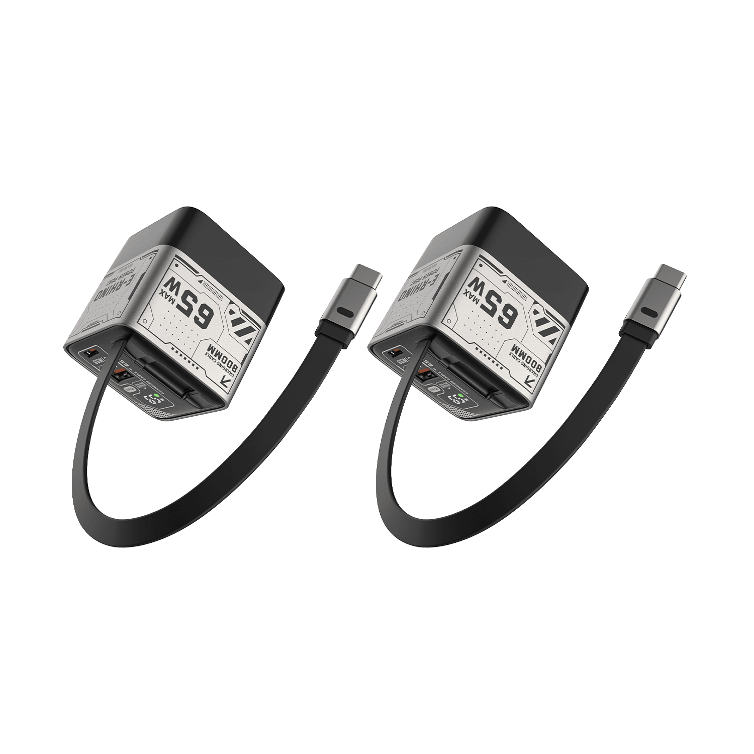 mfish E-RHINO 65W Travel Charger