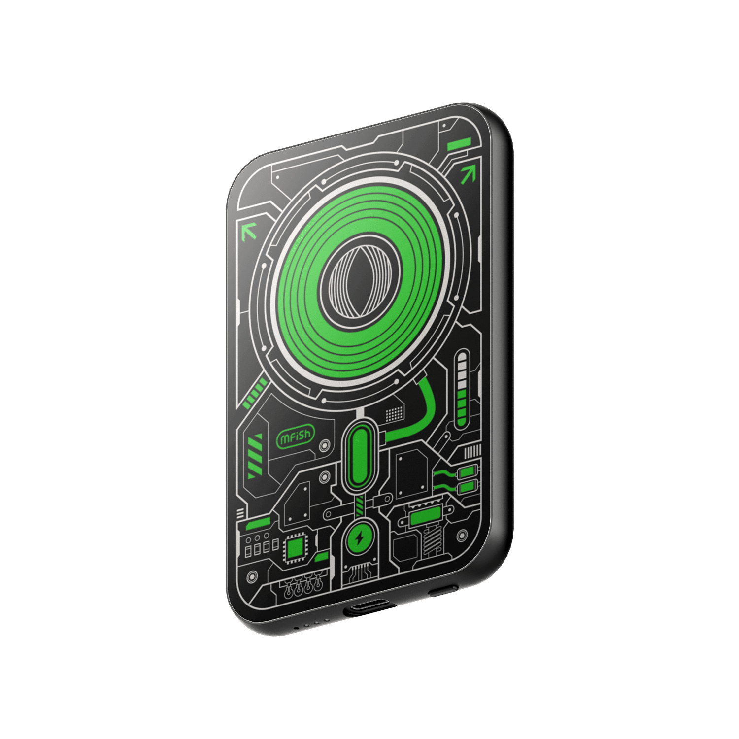 mfish E-Monster 5000mAh Ultra-Thin Wireless Power Bank