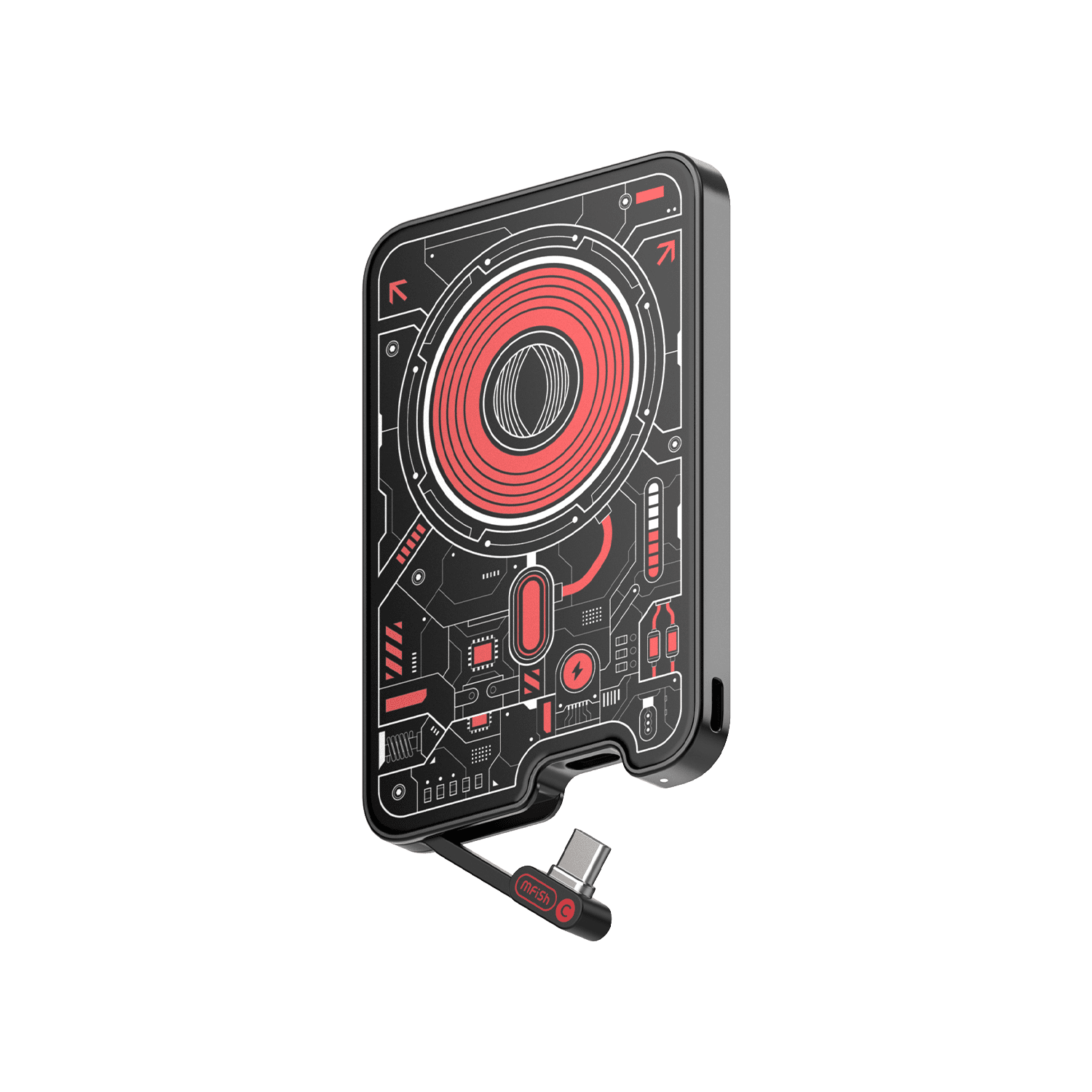 mfish E-Monster 5000mAh Ultra-Thin Wireless Power Bank
