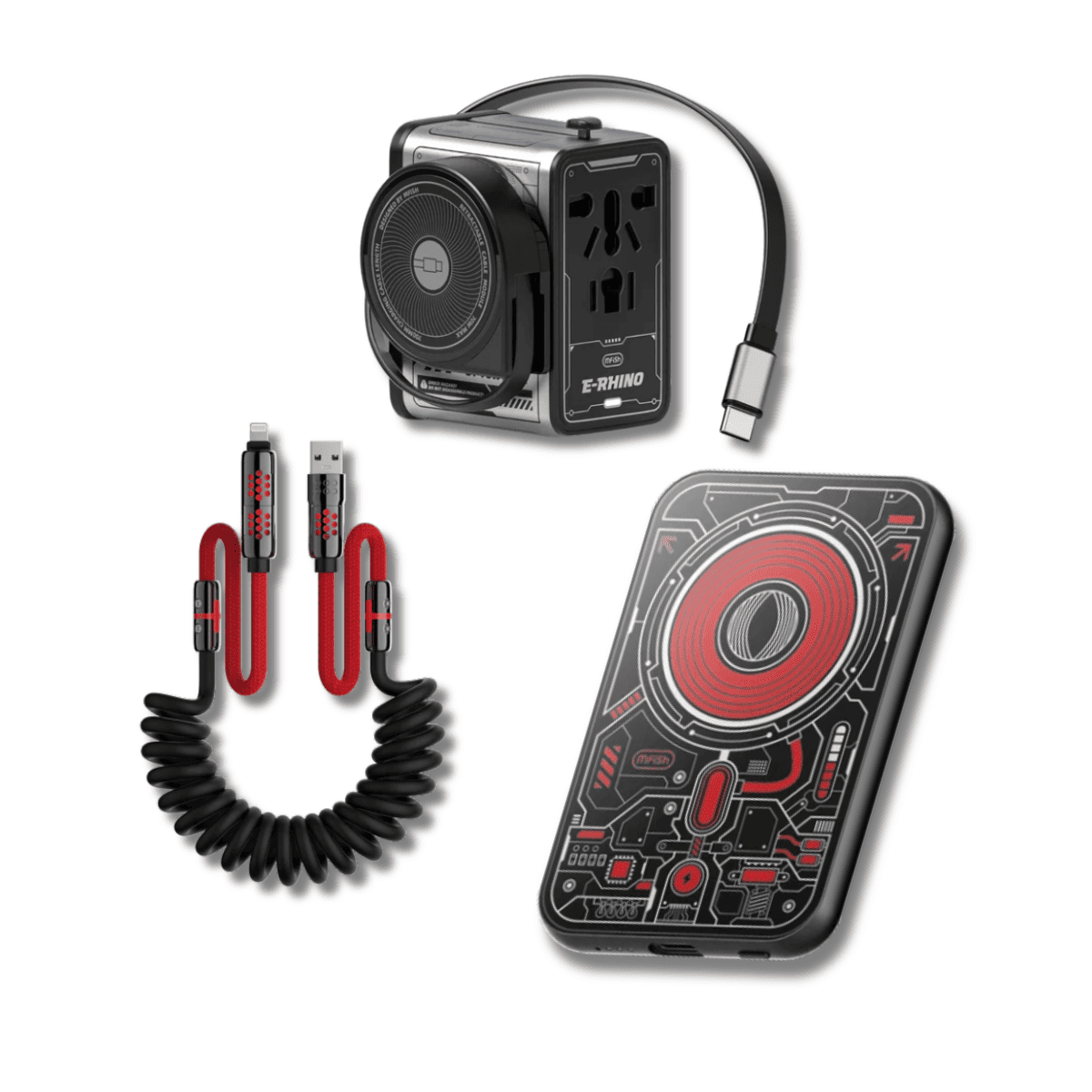 mfish Travel Charging Kit
